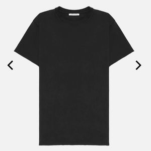 John Elliott Slim Black Tee